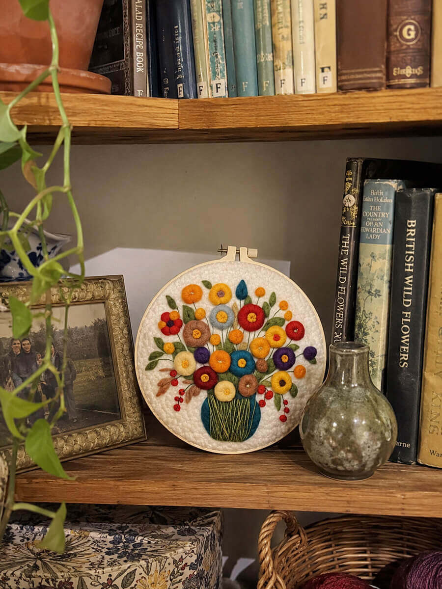 Wool Painting Kits Customer Photo